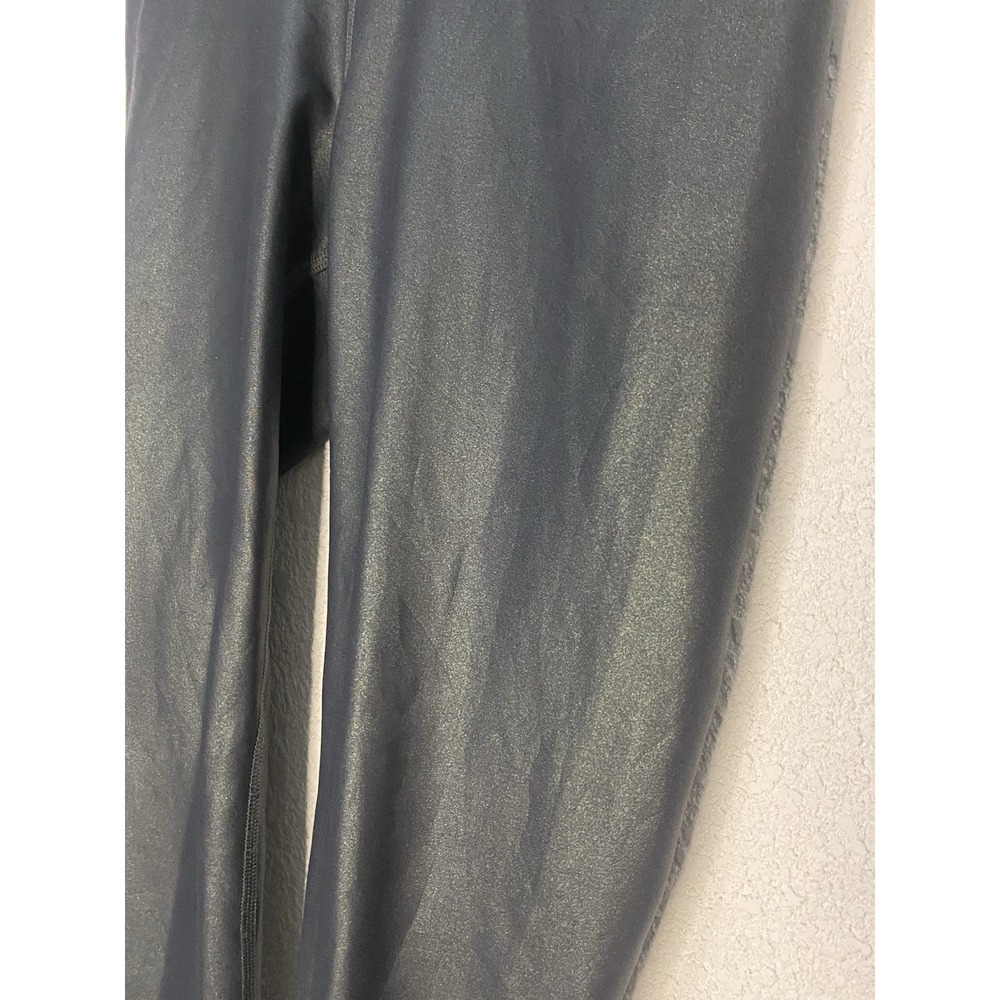 Old Navy silver high waisted‎ womens leggings NEW NWT Size: S - Picture 2 of 5